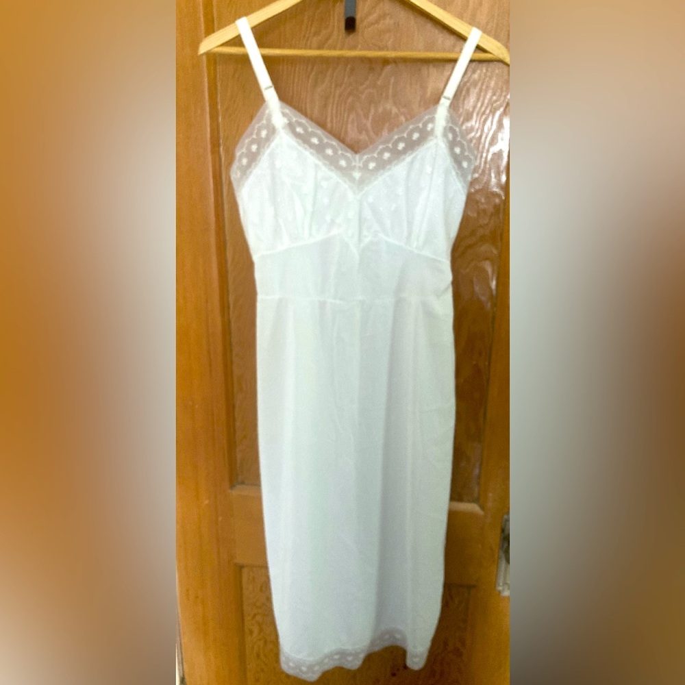 Vintage white slip